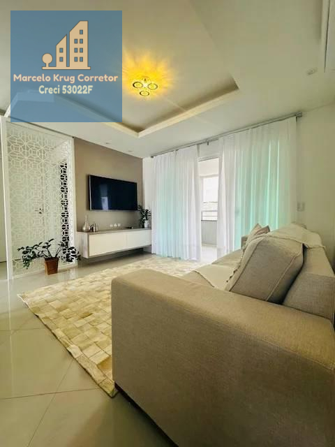 Apartamento 3 Dormitório Sendo 1 Suíte + 2 Vagas de Garagem com 113.7 m2 Privativos Mobiliado em Meia Praia. - Marcelo Krug Corretor de Imóveis