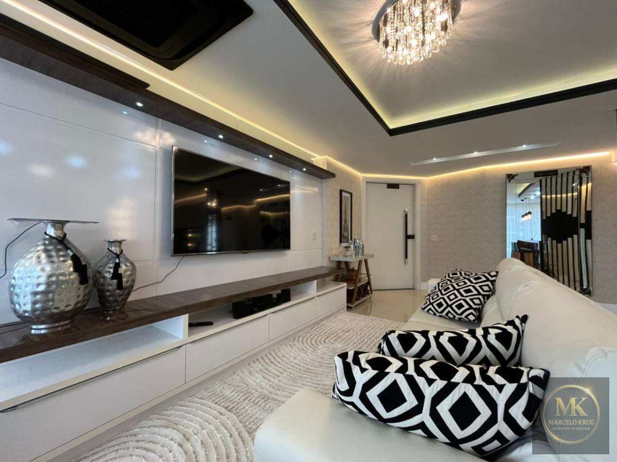 Apartamento 4 suítes Sendo 1 Máster 229m2 Privativos Mobiliado Pagamento Facilitado Direto Dono Meia Praia Itapema - Marcelo Krug Corretor de Imóveis