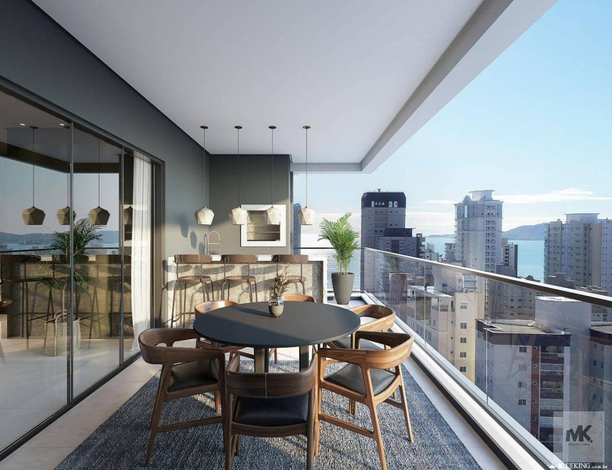 Apartamento à venda com 3 Suítes + 2 Vagas de Garagem com 130.22m² Privativos Entrega em 08/25 Meia Praia de Itapema Sc - Marcelo Krug Corretor de Imóveis