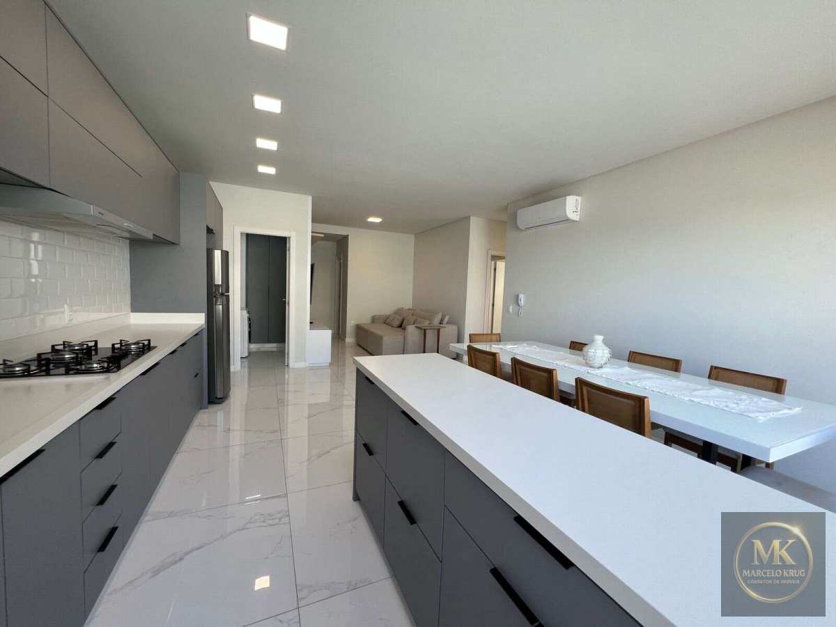 Apartamento à venda, com 2 suites e 2 vagas, área de Lazer, totalmente mobiliado  Porto Belo, Pereque, com 2 quartos, 82m² - Marcelo Krug Corretor de Imóveis