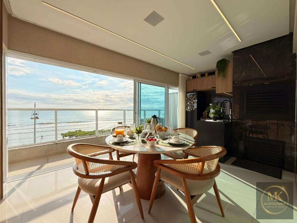Apartamento á Venda Frente Mar 3 Suítes Sendo 1 Máster 187m2 Privativos 3 vagas Pagamento Direto Cliente Estreito Praia Itapema - Marcelo Krug Corretor de Imóveis