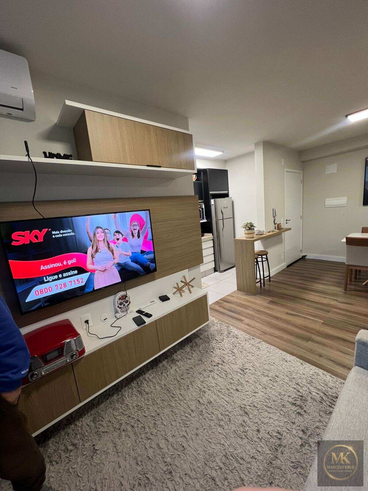 Apartamento á Venda Mobiliado e Decorado Alto Padrão 2 Dormitórios + 1 Vaga Jardim Vila Nova de Porto Alegre Aceita Financiamento - Marcelo Krug Corretor de Imóveis