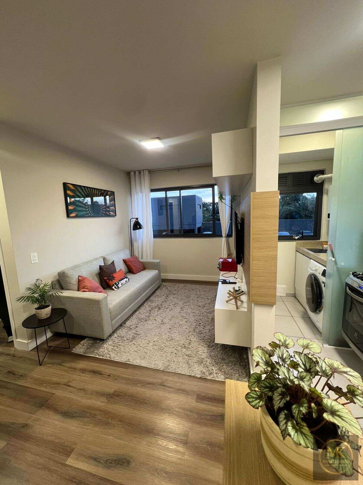 Apartamento á Venda Mobiliado e Decorado Alto Padrão 2 Dormitórios + 1 Vaga Jardim Vila Nova de Porto Alegre Aceita Financiamento - Marcelo Krug Corretor de Imóveis