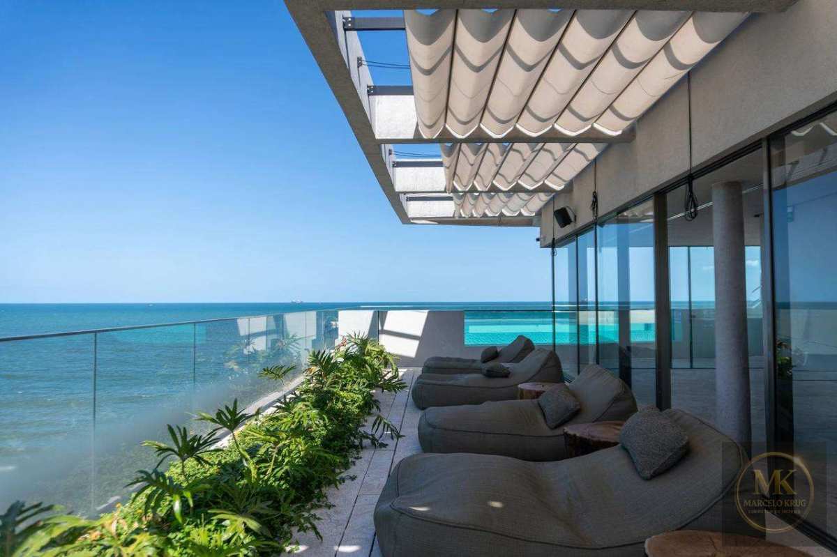 Apartamento Frente Mar á Venda 4 Suítes 330m2 Privativos 4 vagas Pagamento Direto Cliente  Praia Brava Itajaí SC - Marcelo Krug Corretor de Imóveis