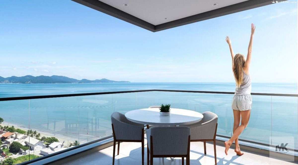 Belo Apartamento à venda, 119.47m² com 3 suítes + 2 Vagas de Garagem + Lazer Completo Vista Mar Perequê