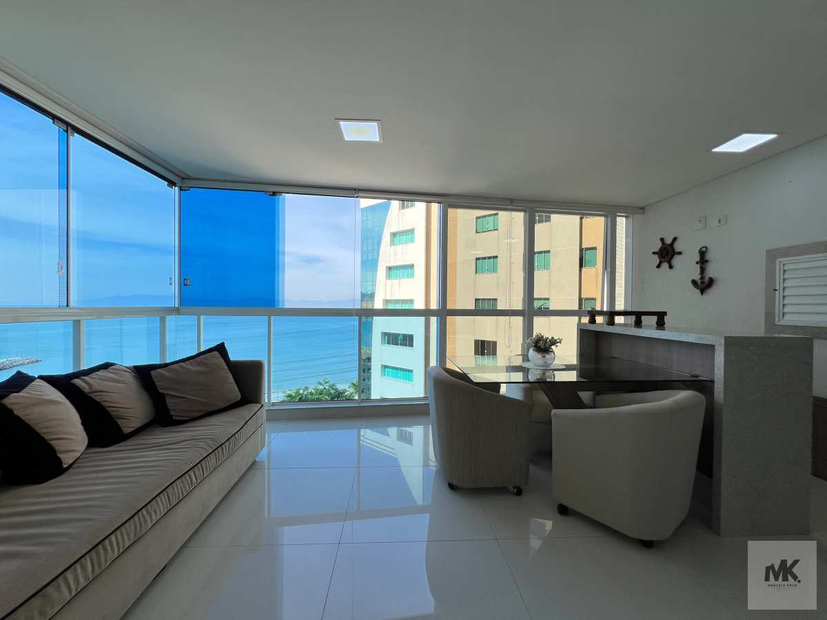 Lindo Apartamento Prédio Frente Mar com Vista Panorâmica com 4 Dormitórios Sendo 2 suítes + Lazer