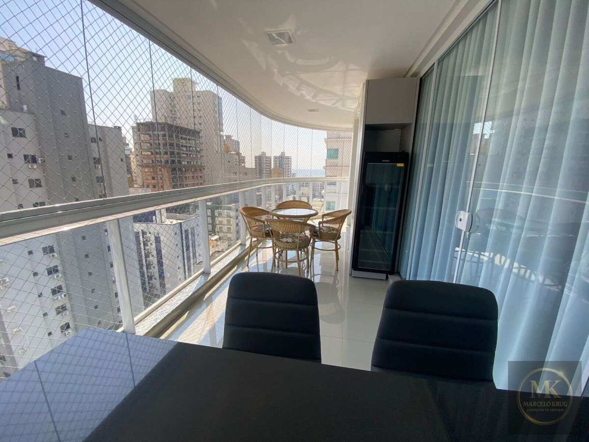 Locação Anual Lindo Apartamento Vista Mar  Finamente Mobiliado 3 Suítes + 2 Vagas + Lazer Maravilhoso Meia Praia Itapema - Marcelo Krug Corretor de Imóveis