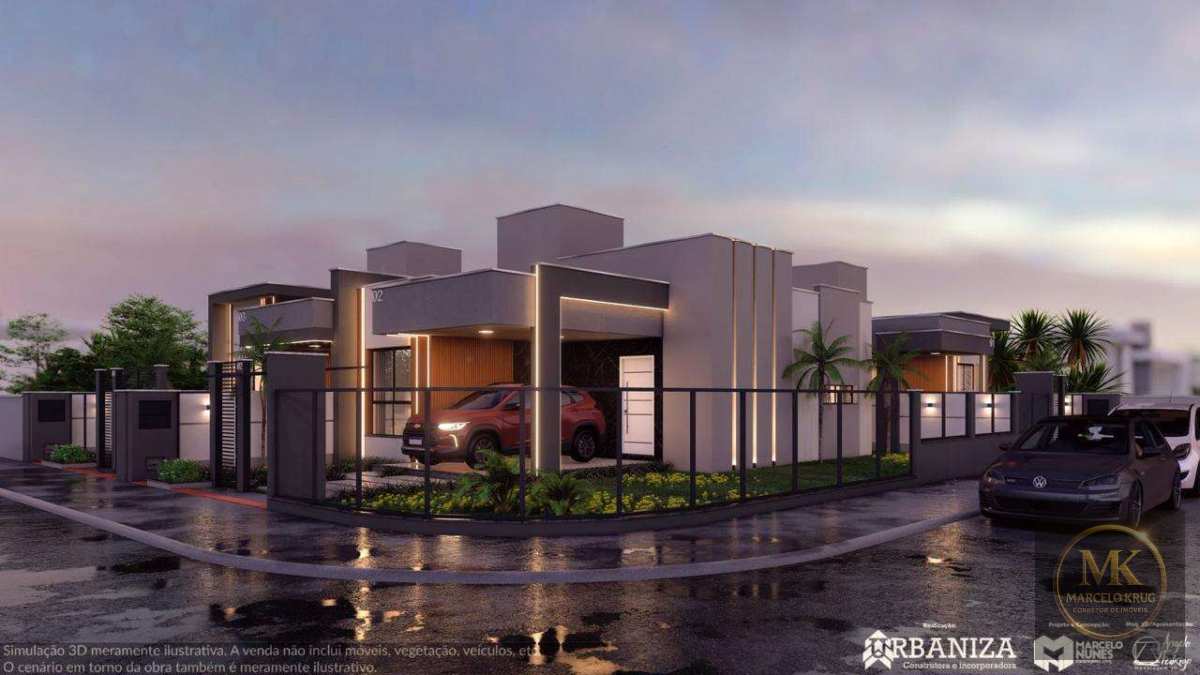 Sobrado à venda em Tijucas, Areias, com 3 quartos, 88m² - Marcelo Krug Corretor de Imóveis