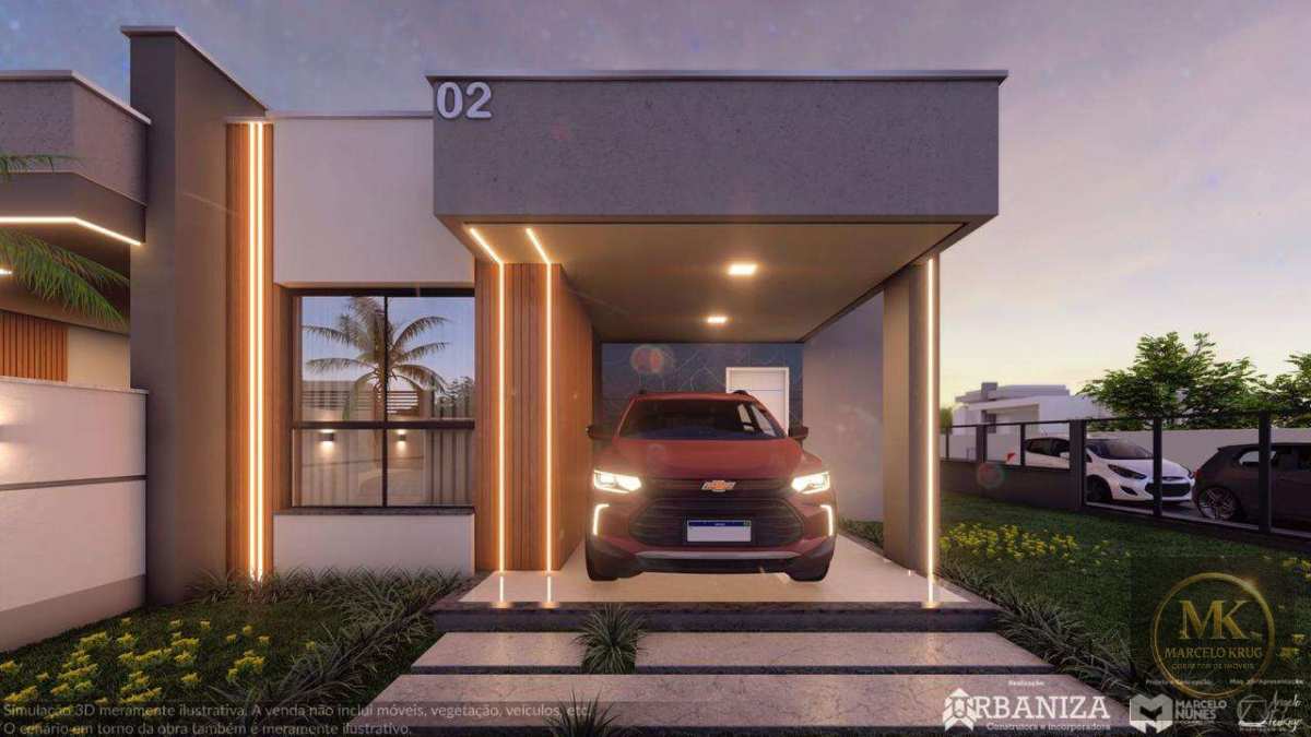 Sobrado à venda em Tijucas, Areias, com 3 quartos, 88m²