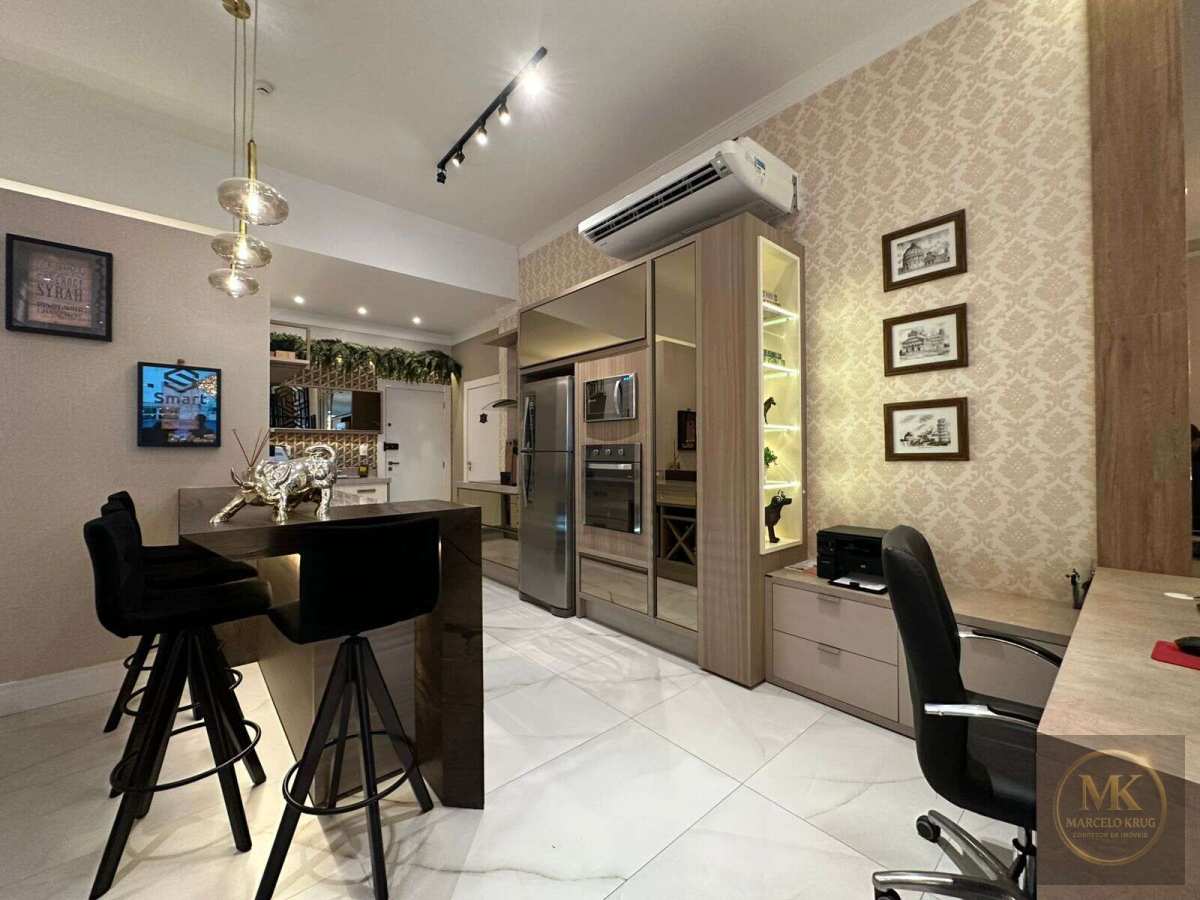 Vende Ponto Comercial Sala Mobiliada com Ótima Localização em Meia Praia Pagamento Facilitado Itapema - Marcelo Krug Corretor de Imóveis